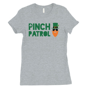 Pinch Patrol Leprechaun Womens Tee Saint Patrick's Day T-Shirt