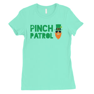 Pinch Patrol Leprechaun Womens Tee Saint Patrick's Day T-Shirt