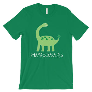 Shamrock Saurus Mens Gag St. Patrick's Day T-Shirt Irish Men Gift