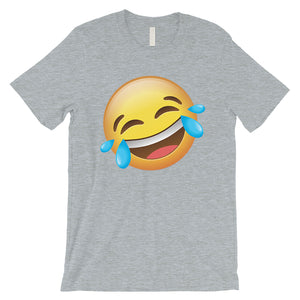 Emoji-Laughing Mens Funny Cute Silly Cool Halloween T-Shirt Gift