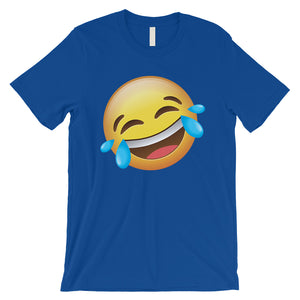 Emoji-Laughing Mens Funny Cute Silly Cool Halloween T-Shirt Gift