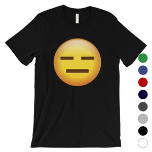 Emoji-Emotionless Mens Whatever Empty Funny Halloween T-Shirt Gift