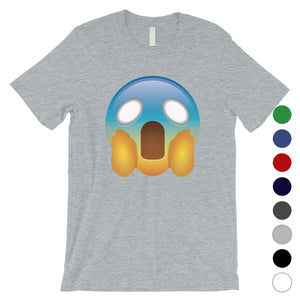 Emoji-Screaming Mens Shocked Funny Perfect Halloween T-Shirt Gift