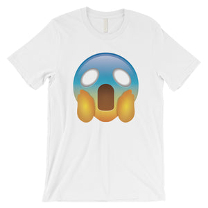 Emoji-Screaming Mens Shocked Funny Perfect Halloween T-Shirt Gift