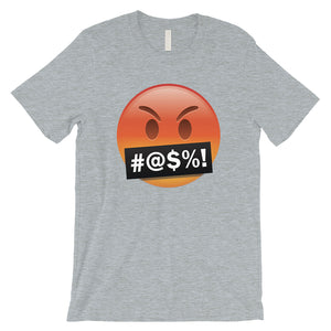 Emoji-Angry Mens Mad Rude Emotional Cool Halloween T-Shirt Costume