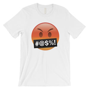 Emoji-Angry Mens Mad Rude Emotional Cool Halloween T-Shirt Costume