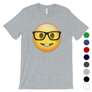 Emoji-Nerd Mens Cute Sweet Perfect Funny Cool T-Shirt Friend Gift