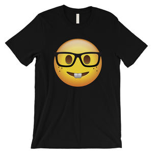 Emoji-Nerd Mens Cute Sweet Perfect Funny Cool T-Shirt Friend Gift