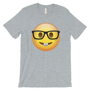 Emoji-Nerd Mens Cute Sweet Perfect Funny Cool T-Shirt Friend Gift