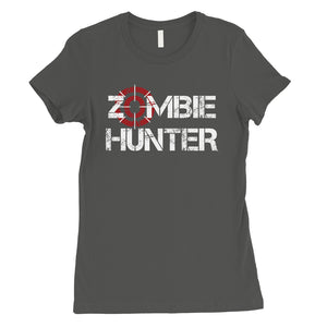 Zombie Hunter Womens Wholesome Halloween Costume T-Shirt Gag Gift