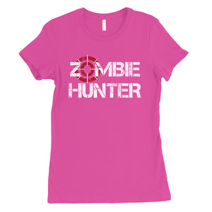 Zombie Hunter Womens Wholesome Halloween Costume T-Shirt Gag Gift