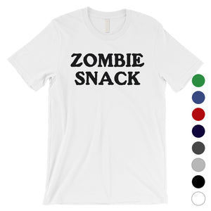 Zombie Snack Mens Silly Accurate Trendy Halloween T-Shirt Gag Gift