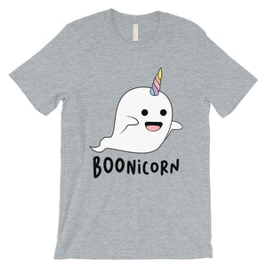 Boonicorn Cute Halloween Costume Funny Ghost Unicorn Mens T-Shirt