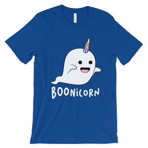 Boonicorn Cute Halloween Costume Funny Ghost Unicorn Mens T-Shirt