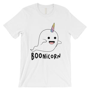 Boonicorn Cute Halloween Costume Funny Ghost Unicorn Mens T-Shirt