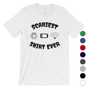 Scariest Shirt Ever Cute Halloween Costume Funny Mens T-Shirt