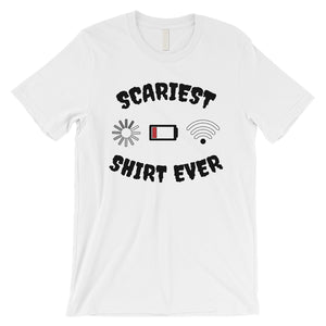 Scariest Shirt Ever Cute Halloween Costume Funny Mens T-Shirt