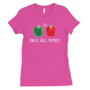 Jingle Bell Peppers Womens Shirt