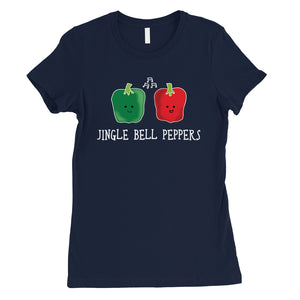 Jingle Bell Peppers Womens Shirt