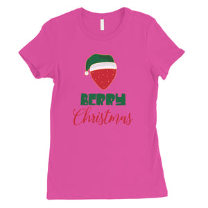 Berry Christmas Womens Shirt