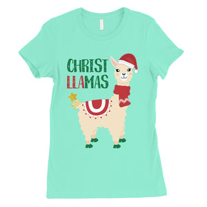 Christ Llamas Womens Shirt
