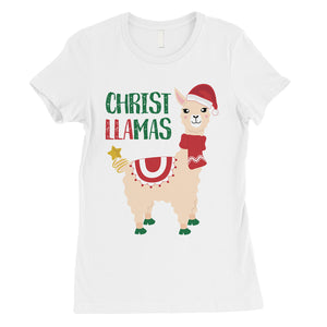 Christ Llamas Womens Shirt