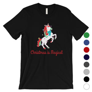 Christmas Magical Unicorn Mens Shirt