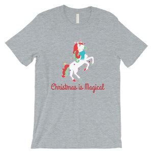 Christmas Magical Unicorn Mens Shirt