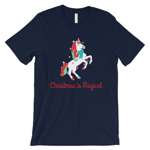 Christmas Magical Unicorn Mens Shirt