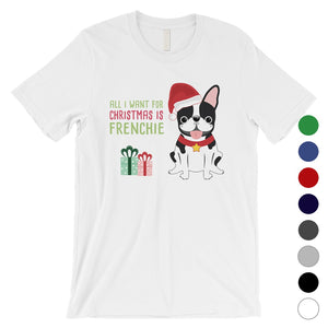 Christmas Frenchie Present Mens Shirt