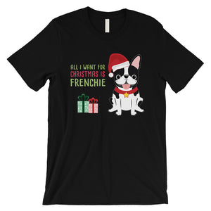 Christmas Frenchie Present Mens Shirt