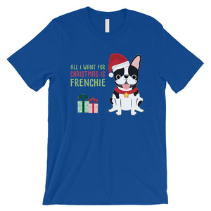 Christmas Frenchie Present Mens Shirt