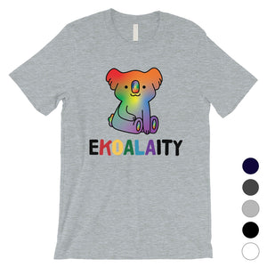 LGBT Ekoalaity Koala Rainbow Mens Shirt