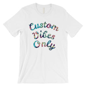 Colorful Overlay Text Great Power Cool Mens Personalized T-Shirt