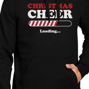 Christmas Cheer Loading Hoodie Holiday Hooded Pullover Fleece - 365INLOVE