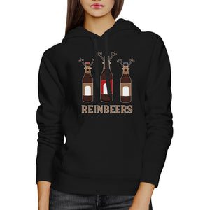 Rein Beers Christmas Hoodie Humorous Unisex Hooded Sweatshirt - 365INLOVE