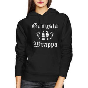 Gangsta Wrappa Christmas Hoodie Funny Holiday Gifts Ideas - 365INLOVE