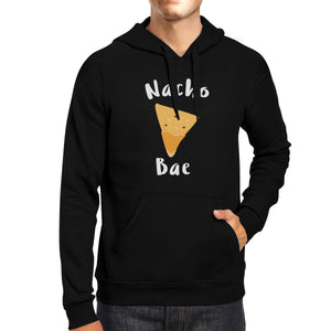 Nacho Bae Unisex Black Hoodie Cute Graphic Funny Gift Food Lovers - 365INLOVE