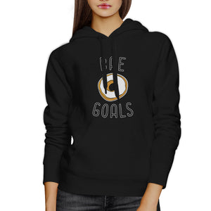 Bae Goals Unisex Black Cute Graphic Hoodie Gift Idea For Food Lover - 365INLOVE