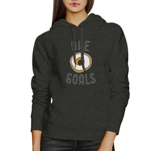 Bae Goals Unisex Gray Cute Graphic Hoodie Gift Idea For Food Lovers - 365INLOVE