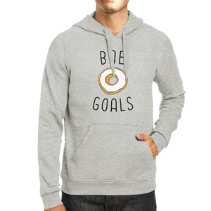 Bae Goals Unisex Gray Cute Graphic Hoodie Gift Idea For Food Lover - 365INLOVE