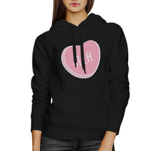 Meh Heart Unisex Fleece Hoodie Lovely Graphic Cute Gift For Her - 365INLOVE