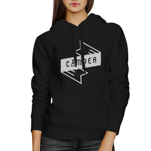 Camper Unisex Black Hoodie Cute Design Gift Idea For Camping Lovers - 365INLOVE