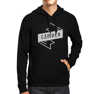 Camper Unisex Black Hoodie Cute Design Gift Idea For Camping Lovers - 365INLOVE