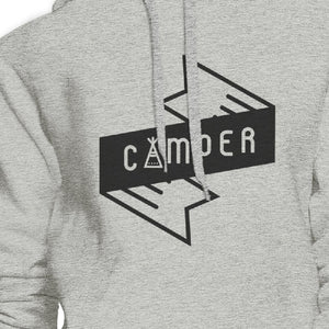 Camper Unisex Grey Graphic Hoodie Summer Camp Trip Must Have Items - 365INLOVE