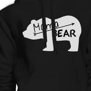 Mama Bear Unisex Black Cute Hoodie Unique Gift Ideas For New Moms - 365INLOVE