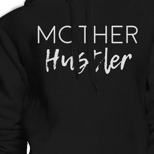 Mother Hustler Black Cute Graphic Hoodie Unique Mothers Day Gifts - 365INLOVE