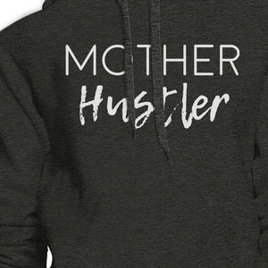 Mother Hustler Charcoal Grey Unisex Hoodie Cute Gifts For Mothers - 365INLOVE