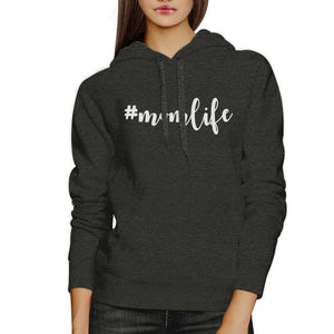 Momlife Dark Grey Unisex Hoodie Unique Design Perfect Gift For Moms - 365INLOVE