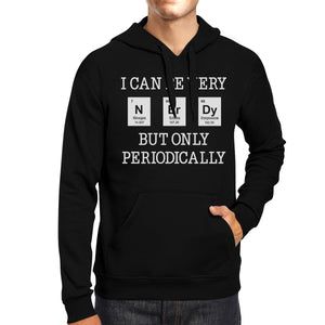 Nerdy Periodically Black Hoodie